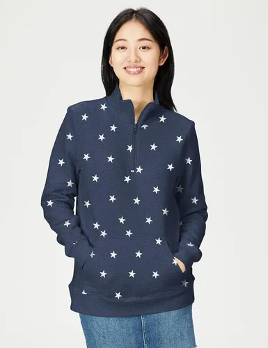 Vista 5 de Tienda Essentials - Sudadera ligera de manga larga de rizo francés con zíper para mujer
