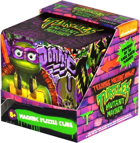 Vista 11 de SHASHIBO Caja de cambio de forma de tortugas ninja mutantes adolescentes: cubo magnético STEM que se transforma en más de 100 formas, descarga