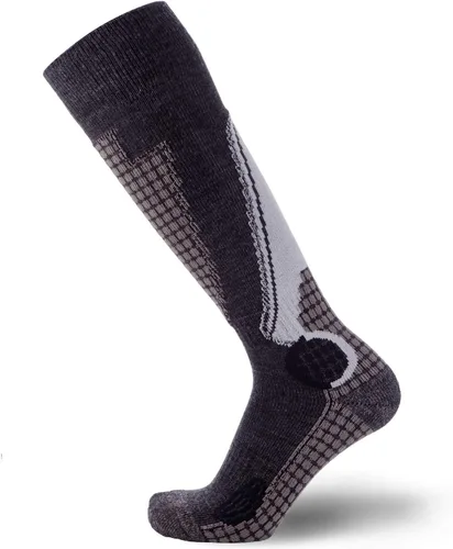 Vista 2 de Pure Athlete High Performance Wool Ski Socks - Thermal Warm Merino Wool OTC Sock, Men Women