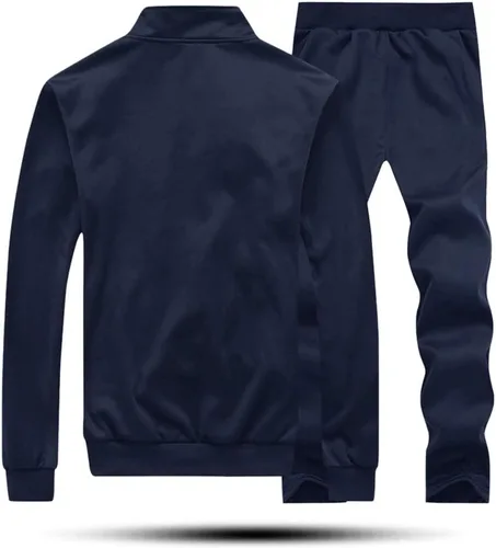 Vista 2 de MAGNIVIT - Conjunto deportivo para hombre con cremallera completa y manga larga