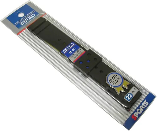 Vista 3 de Seiko Buceador de 0866in de ancho para correa de reloj de uretano DAL1BP Buceador