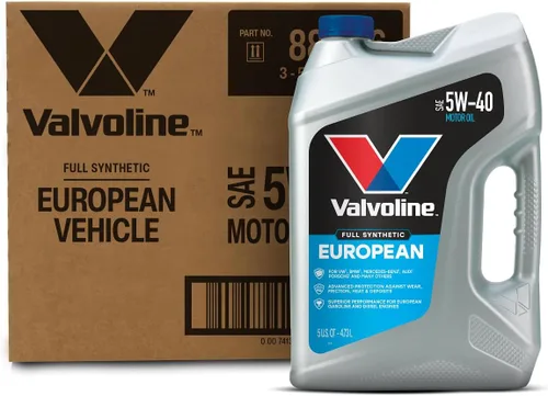 Vista 135 de Valvoline SynPower Full aceite sintético para motor, 1 Cuarto de galón, Ambar