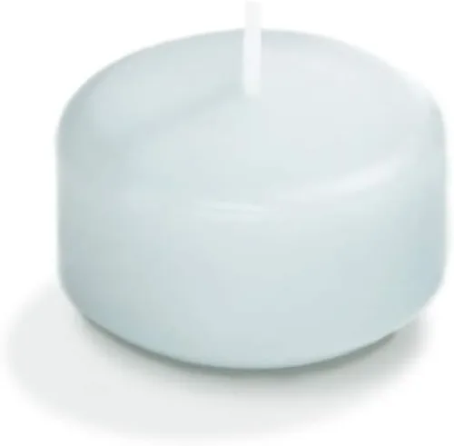 Vista 81 de yummi Caja de 120 velas flotantes marfil de 1.75