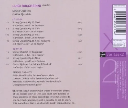 Vista 2 de Boccherini String Quintets, Guitar Quintets