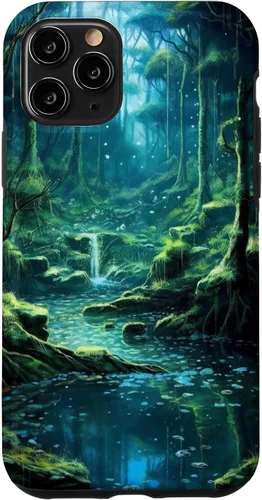 Vista 27 de iPhone 16 fantasy and enchanted Magic forest Case