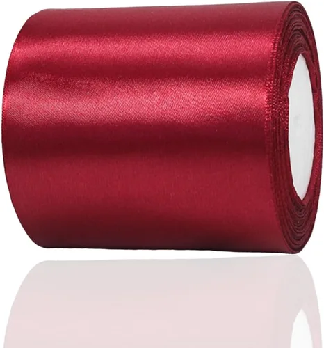 Vista 48 de Cinta beige de 1-1/2 pulgadas x 25 yardas, cinta de satén de tela de color sólido para envolver regalos, manualidades, ramos de novia, coronas