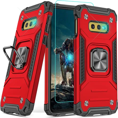 Vista 73 de YmhxcY Funda para Galaxy Note 8, funda para Galaxy Note 8 con protector de pantalla curvado 3D, fundas de grado armadura con soporte giratorio