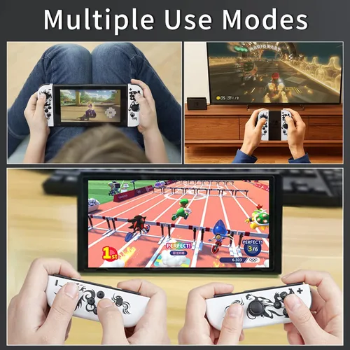 Vista 7 de AFMVV Joy cons Switch Controllers for Nintendo, Wireless Switch Controllers Compatible for SwitchLiteOLED with Dual VibrationWake-upScreenshot