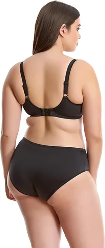 Vista 4 de Elomi Cubana Mid Rise Brief Swim Bottom (ES7094), 18, Negro