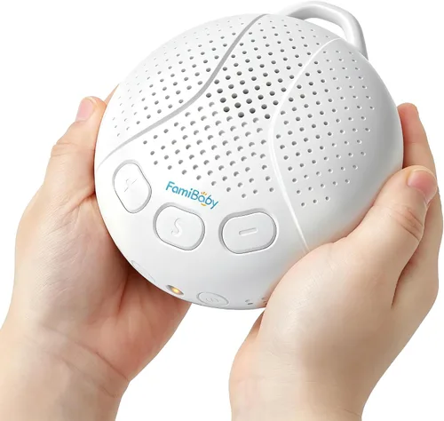 Vista 10 de Máquina de sonido para bebés y niños - Chupete de sueño para bebés Máquina portátil de ruido blanco con luz nocturna para guardería 16 sonidos