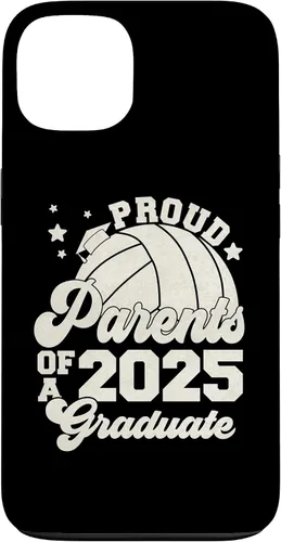 Vista 7 de iPhone 16 Parents of a 2025 Graduate Senior Graduation Volleyball Case