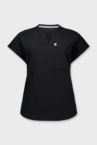Vista 6 de Fabletics Camiseta médica Evolve de 3 bolsillos para mujer con un ajuste de gran tamaño, MotionTech, elástica en 4 direcciones, resistente a