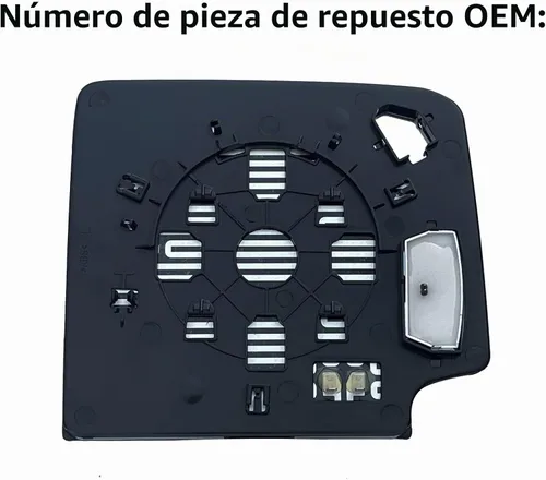 Vista 4 de Vidrio de espejo retrovisor calefactado para el lado del conductor izquierdo de remolque para Silverado GMC Sierra 1500 2500 3500 de 2014-2017