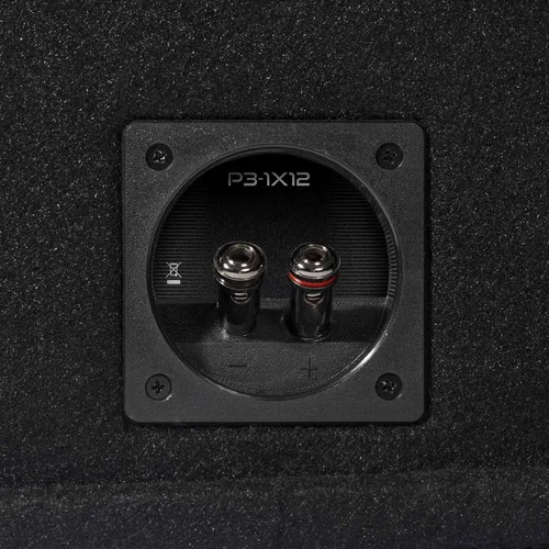 Vista 4 de Rockford Fosgate P3-1X12 Punch Single 12" Ported Loaded Enclosure Subwoofer Woofer único de la serie P3