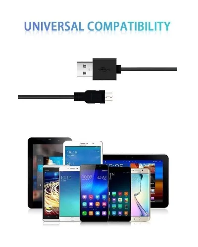 Vista 4 de GUY-TECH Cable de carga USB, cable de carga compatible con Edifier M21 M23 Bluetooth compacto portátil reproductor MP3 sonido envolvente altavoz
