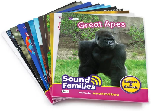 Vista 5 de Junior Learning Lectores decodificables Sound Families vocales largas Fase