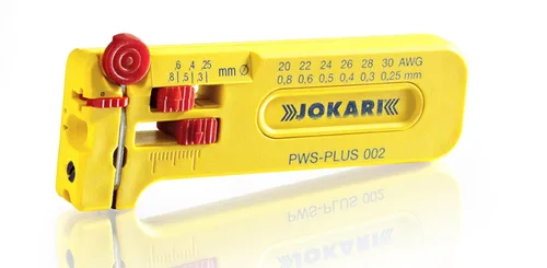 Vista 3 de Jokari 40026 PWS-Plus 003 Herramienta de pelado de mini-precisión ajustable para pelado de cables, 28-18 AWG (0.012-0.039 in)