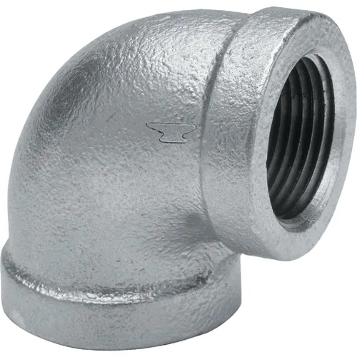 Vista 4 de Anvil 8700124053, accesorio de tubería de hierro maleable, codo de 90 grados, hembra NPT de 1/4", acabado galvanizado