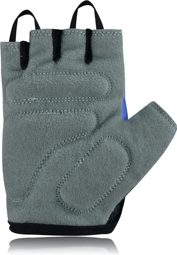 Vista 5 de BTR BORN TO RACE Guantes de ciclismo para niños y niñas, guantes de ciclismo para scooter, BMX, ciclismo, ciclismo, equitación, guantes de medio dedo