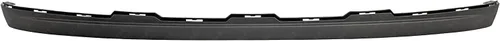 Vista 2 de Cenefa inferior delantera, extensión deflectora, texturizada, soportes de acero de cara completa compatible con GMC Sierra 1500 2007-2013 Reemplazo