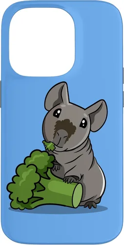 Vista 17 de Funny Kawaii Kids Broccoli Black Hairless Guinea Pig Lover Case for iPhone 17