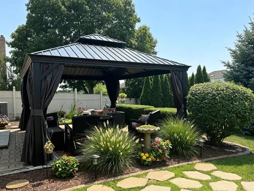 Vista 17 de Purple leaf - Gazebo para exteriores.