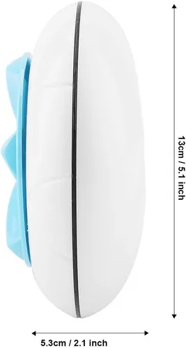 Vista 2 de JTLB Mini Portable Ultrasonic Washing Machine for Travel (Blue)