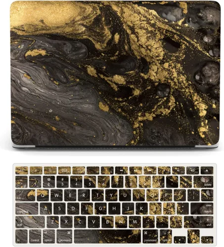 Vista 21 de Funda rígida compatible con MacBook Pro de 13 pulgadas, modelo A1278, versión 2012, 2011, 2010, 2009, 2008, con CD-ROM, funda rígida de plástico
