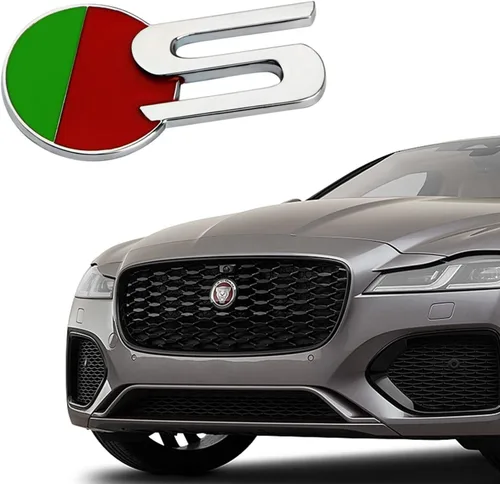 Vista 14 de R-Dynamic Sports Insignia 3D, Emblema Logo Adhesivo R-Sport R S para Carrocería Maletero Guardabarros Parrilla Delantera del Automóvil, Símbolo