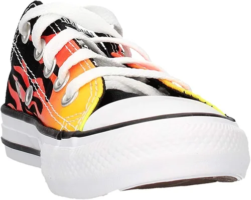 Vista 7 de Converse Chuck Taylor All Star OX - Tenis bajos para niños color negro