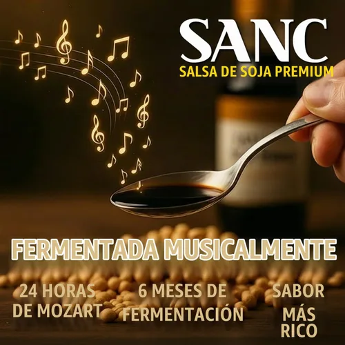 Vista 7 de SANC - Salsa de soja coreana refinada, sin HFCS, menos sodio - 12.2 onzas