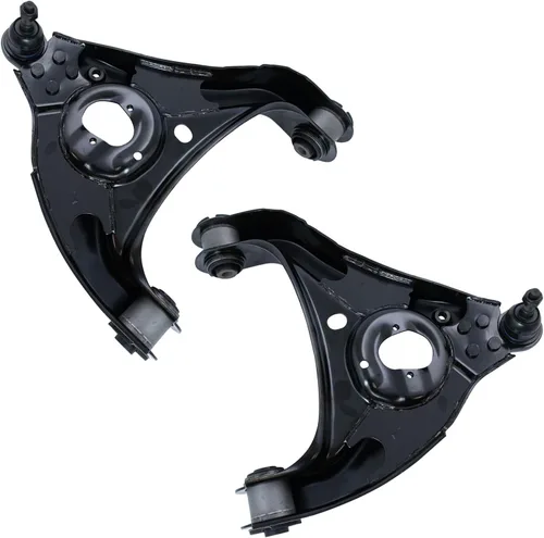 Vista 45 de Conjunto de Brazo de Control Inferior Delantero y Junta Esférica TRQ para Lado del Conductor y del Pasajero 2 Piezas Compatible con Ford Mustang GT