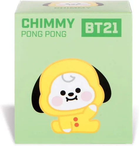 Vista 6 de Aurora BT21, 61384, Productos Oficiales, Baby CHIMMY Pong, Soft Toy, Amarillo