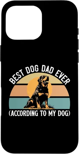 Vista 19 de Rottweiler Dog Lover Gift, Best Dog Dad Ever, Rottie Father Case for iPhone 17