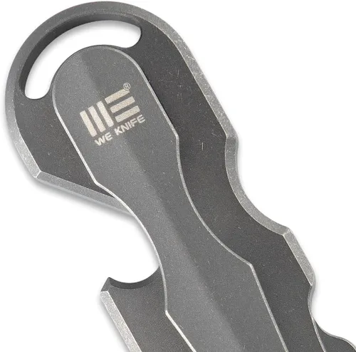 Vista 4 de WeKnife Gesila - Mini barra de palanca plana de bolsillo, multifunción, herramienta EDC de titanio, extractor de uñas, abridor de supervivencia