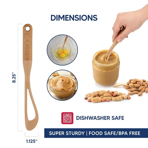 Vista 4 de HIC Kitchen Mezclador de mantequilla de nuez natural sin ensuciar, sin BPA, para todo tipo de mantequillas de nueces naturales
