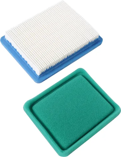 Vista 3 de Paquete de 3 filtros de aire para cortacésped 491588S 491435S + prefiltro para BS 625E 675EX 725EX 625-675 Series, Toro 20332 20334, Honda