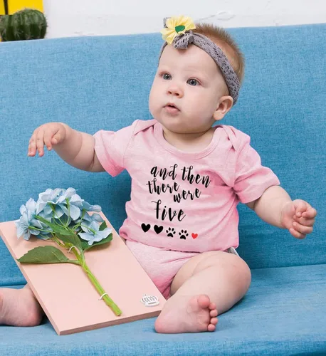 Vista 3 de BFUSTYLE - Mameluco infantil para bebés de 0 a 18 meses con letras divertidas