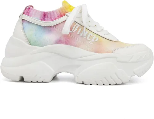 Vista 2 de Juicy Couture Tenis de moda con cordones gruesos para mujer, con plataforma elegante, para caminar cómodamente todos los días
