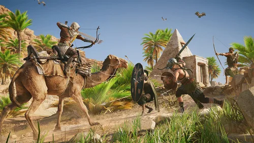 Vista 7 de Xbox One S 1TB Console - Assassin's Creed Origins Bonus Bundle