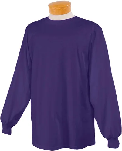 Vista 2 de Jerzees Dri-Power Camiseta de manga larga, paquete múltiple, para hombre