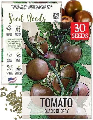 Vista 16 de Seed Needs Semillas de tomate para plantar tomates indeterminados de carne de res verdaderos, reliquia sin OMG y semillas de vegetales sin tratar