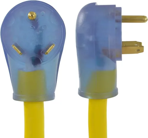 Vista 2 de Conntek. Cable de extensión 14360 30 A RV, Amarillo