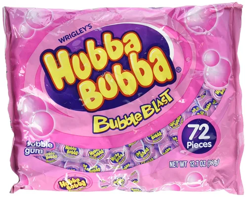 Vista 6 de Hubba Bubba Bubblegum, Variedad 4 PAK, {Importado de Canadá}