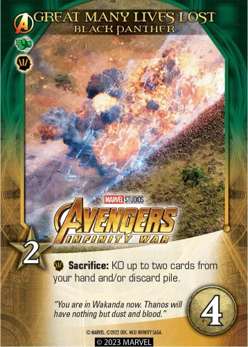 Vista 2 de Upper Deck Legendary The Infinity Saga