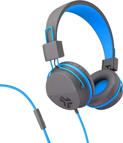 Vista 6 de JLab - Auriculares Neon plegables con cable, auriculares intraaurales, cable sin enredos, aislamiento de ruido, controladores de neodimio de 40mm