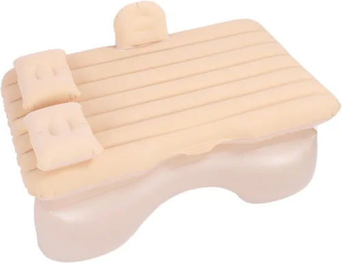 Vista 8 de CHICIRIS Colchón inflable del aire del coche con 2 almohadas, 55.1x35x4.7 in espalda Beige