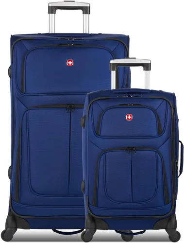 Vista 71 de SwissGear - Equipaje suave expandible Sion con ruedas, Negro