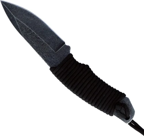 Vista 4 de ASR Outdoor Cuchillo de supervivencia de Paracord de espiga completa - Hoja de punto de caída