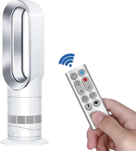 Vista 4 de Nuevo control remoto de ventilador de repuesto compatible con Dyson AM09 Hot + Cool Heater Tower Fan Silver